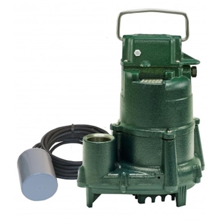 Eat-In 0.5 HP 115V Model 98 Cast Iron Automatic Sump Pump with Variable Level Float Switch EA2982325